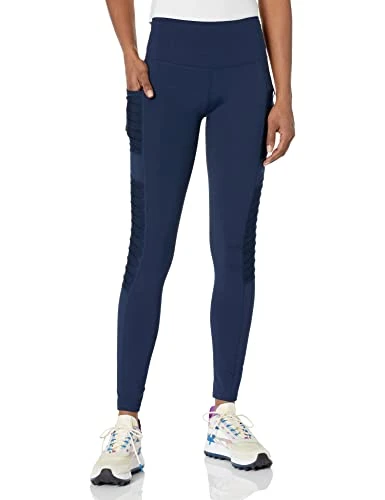 Womens Moto Full Seat Tights - Navy