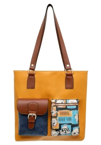 Women's Multi Pocket Bag-Choose Your Side, Mehrfarbig, UK One Size