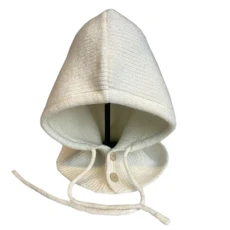 Women's Multifunctional Knitted Hat Winter Warm Hooded Scarf(Beige) Women's Multifunctional Knitted Hat Winter Warm Hooded Scarf(Beige)