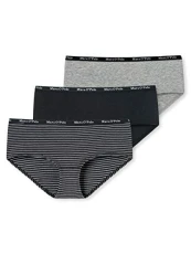 Women's Multipack W-Panty 3-Pack, Black (Blue-Black 001), XS (Pack of 3) Women's Multipack W-Panty 3-Pack, Black (Blue-Black 001), XS (Pack of 3)