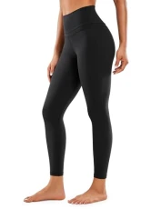 Women's Naked Feeling I High Waist Tight Yoga Pants Workout Leggings - 25 Inches Black-R009 10