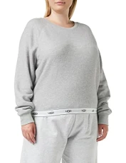 Women's Nena Pajama Top, Grey Heather, XL Women's Nena Pajama Top, Grey Heather, XL