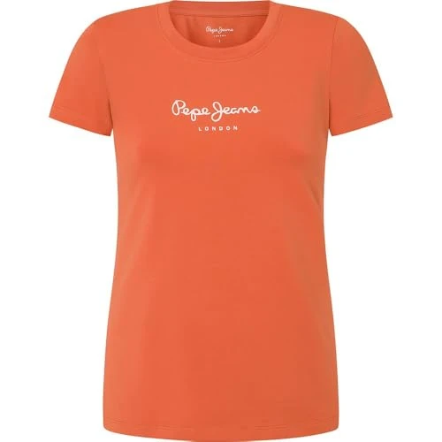 Women's New Virginia Ss N, T-Shirt, Orange, XXS