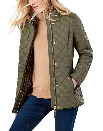 Women's Newdale Quilted Jacket, Grape Leaf, 6