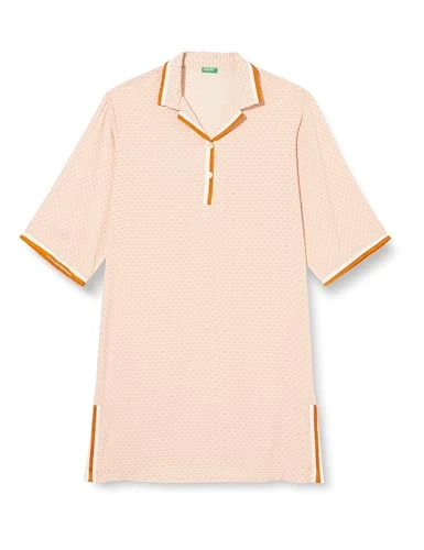 Women's Nightshirt M/L 41hh3c003 Full Slip, Pastel Pink 61q, M