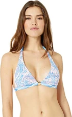 Women's Noa Triangle Bikini Top Coastal Blue Maybe Gator Engineered Triangle Bikini 8 Women's Noa Triangle Bikini Top Coastal Blue Maybe Gator Engineered Triangle Bikini 8