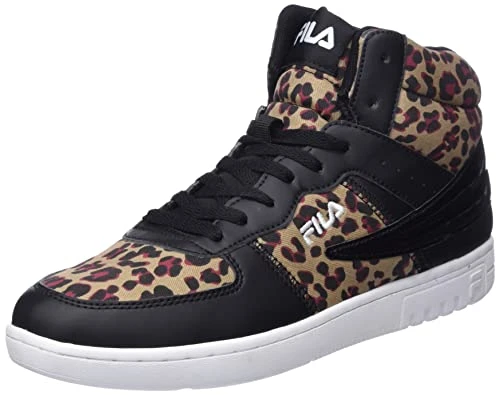 Women's NOCLAF A MID wmn Sneaker, Leopard, 5 UK