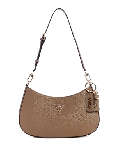 Women's Noelle Top Zip, Shoulder Bag, Dark Taupe, One Size