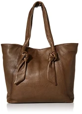 Women's Nora Knotted Tote Bag, Khaki, One Size Women's Nora Knotted Tote Bag, Khaki, One Size