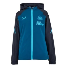 Womens NUFC Rain Jacket Ink Blue L Womens NUFC Rain Jacket Ink Blue L