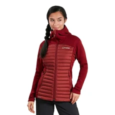Women's Nula Hybrid Synthetic Insulated Jacket | Durable Design | Water Resistant | Puffer Jacket, Syrah, 20 Women's Nula Hybrid Synthetic Insulated Jacket | Durable Design | Water Resistant | Puffer Jacket, Syrah, 20