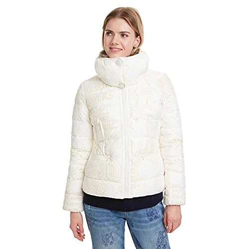 Women's Off-White Padded Sunna Puffa Jacket 46