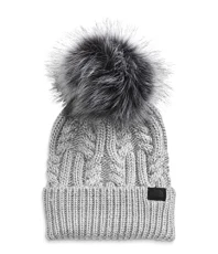 Women's Oh Mega Fur Pom Beanie, TNF Light Grey Heather, One Size, Tnf Light Grey Heather, One Size Women's Oh Mega Fur Pom Beanie, TNF Light Grey Heather, One Size, Tnf Light Grey Heather, One Size