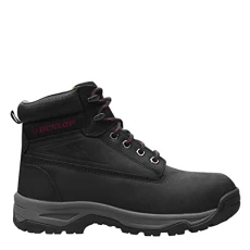 Womens On Site Steel Toe Cap Safety Boots Black 8 (41)