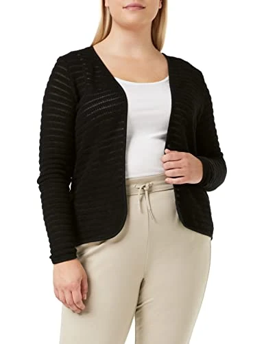 Women's Onlcrystal Ls Noos Cardigan, Black (Black), M UK