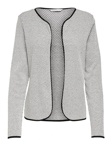 Women's Onldiamond Life L/S Cardigan JRS, Cloud Dancer, S