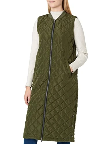 Women's Onljessica Quilted Waistcoat OTW Fn Vest, Kalamata, S