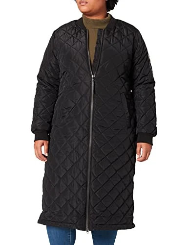 Women's Onljessica X-long Otw Noos Quilted coat, Black, XS UK