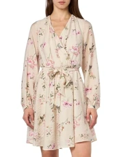 Women's Onllucca L/S Wrap Dress Ptm, Pumice Stone/AOP:OCC. Romantic Garden, XS Women's Onllucca L/S Wrap Dress Ptm, Pumice Stone/AOP:OCC. Romantic Garden, XS