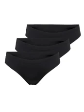 Women's Onltracy Bonded Brief Noos 3-pk Bikini Bottoms, Black/pack: black-black-black, XL Women's Onltracy Bonded Brief Noos 3-pk Bikini Bottoms, Black/pack: black-black-black, XL