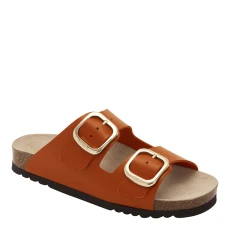 Womens Orange Noelle Sandal