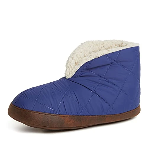 Women's Original Warm Up Bootie Slipper, Peacoat Nylon, Medium UK