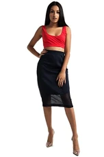 WOMEN'S  ORIGINALS MIDI SKIRT BQ5737 - -