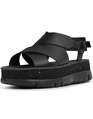 Women's Oruga Up K201399 Sandal, Black, 5 UK