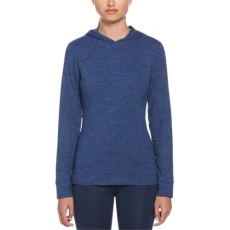 Womens OTH Long Sleeve Hoodie True Navy Heather M Womens OTH Long Sleeve Hoodie True Navy Heather M