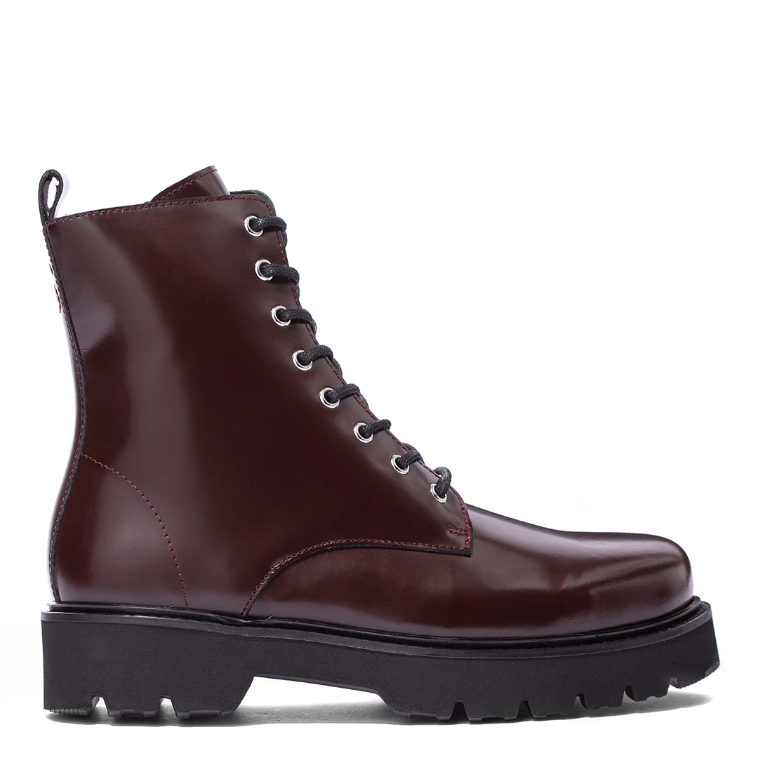 Women's Oxblood Tansy Leather Ankle boots