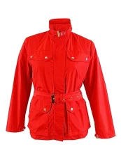Women's Oxford Field Jacket (XL, Red), Red, XL Women's Oxford Field Jacket (XL, Red), Red, XL