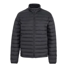Womens Packable Light Weight Down Jacket Black L