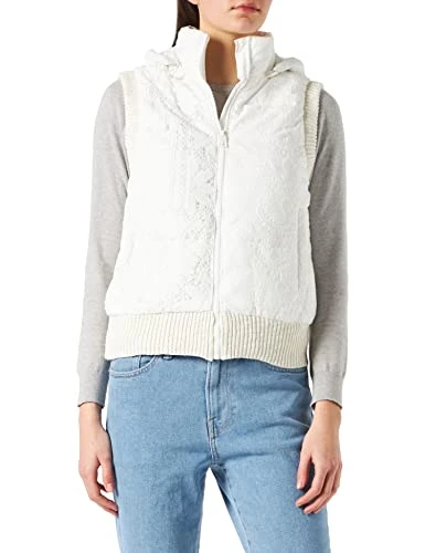 Women's Padded_New Bern Quilted Jacket, White, S