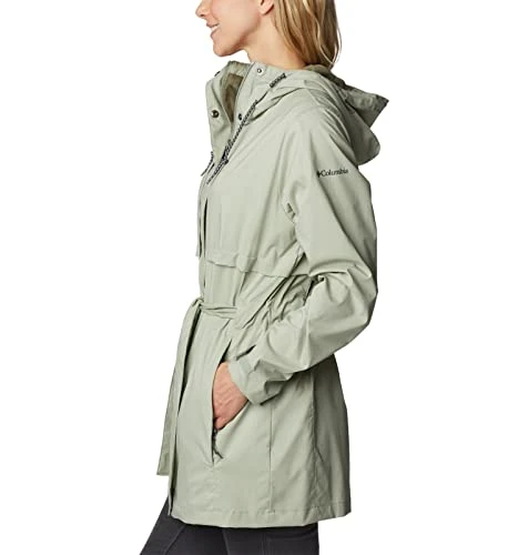 Women's Pardon My Trench Rain Jacket, Safari, 1X