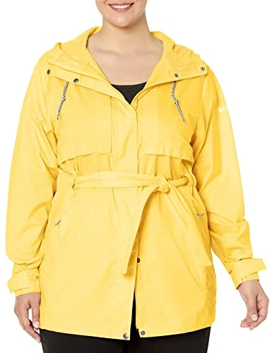 Women's Pardon My Trench Rain Jacket, Sun Glow, XL