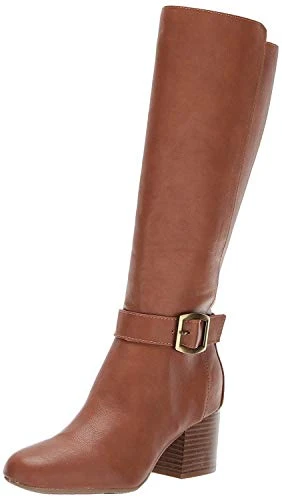 Women's Patience Knee High Boot, Tan, 8 UK