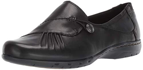 Women's Paulette Flat, Black, 10 A - Narrow