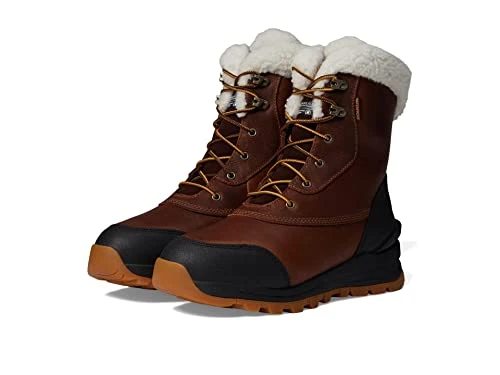 Women's Pellston Waterproof Insulated 8" Winter Boot Snow, Red Brown Full Grain Leather, 6 UK