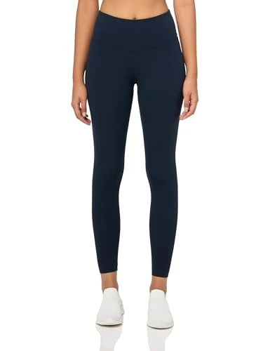Women's Performance Nylon High Rise Ankle Legging, Neo Navy, XL