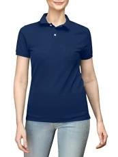 ® Women’s Plain Polo Shirt Knitted Collar and Cuffed Short Sleeves Casual T-Shirt & Classic Sports Top for Ladies Plus Sizes Navy Blue ® Women’s Plain Polo Shirt Knitted Collar and Cuffed Short Sleeves Casual T-Shirt & Classic Sports Top for Ladies Plus Sizes Navy Blue