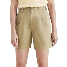 Women's Pleated Original Short Blazer, Harvest Gold, UK 4