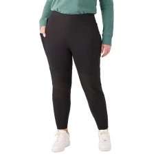 Women's Plus Protect Utility Leggings, Knit Black, 2X Women's Plus Protect Utility Leggings, Knit Black, 2X