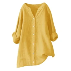 Women's Plus Size Dressy Tops, Plus Size Blouses, Long Sleeve Tops, Workout Clothes for Men, Men's Summer Shirt, Men Button Down Shirts Long Sleeve, Island Shirts for Men, Undershirts Men Yellow