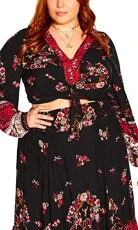 Womens Plus Size Folklore Skirt, Free Spirit, 22 Plus UK Womens Plus Size Folklore Skirt, Free Spirit, 22 Plus UK