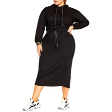 Womens Plus Size Lounger Skirt, Black, 14 Plus UK Womens Plus Size Lounger Skirt, Black, 14 Plus UK