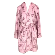 Women’s Plush Robe (US, Alpha, Large, X-Large, Regular, Regular, Pink/Pink JC Logo), Pink/Pink Jc Logo Hooded, L-x-L Women’s Plush Robe (US, Alpha, Large, X-Large, Regular, Regular, Pink/Pink JC Logo), Pink/Pink Jc Logo Hooded, L-x-L