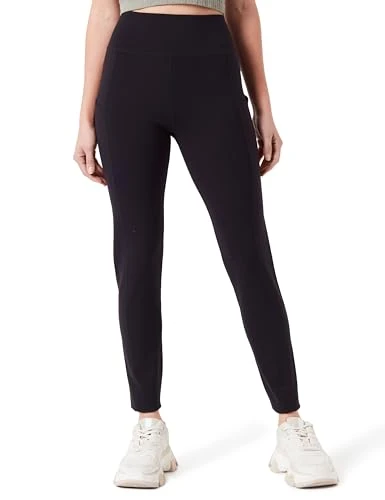 Women's, POCKET LEGGING, BLACK, M