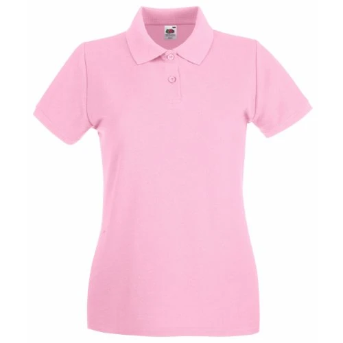 Women's Polo Shirt multicolour pink light X-Small