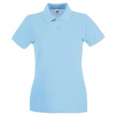 Women's Polo Shirt multicolour Sky Blue X-Large Women's Polo Shirt multicolour Sky Blue X-Large
