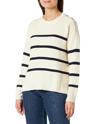 Women's Polo Sweater, Beige, S